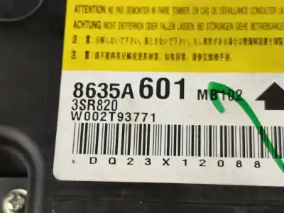 Автозапчастина б/у комплект подушки безпеки для mitsubishi mirage / space star vi fastback (a0_a) 1.2 (a03a) посилання на oem iam 8635a601  