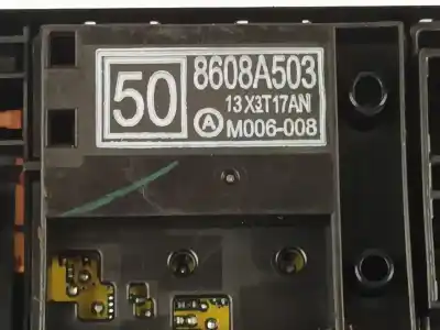 Автозапчастина б/у передні вікний вмикач для mitsubishi mirage / space star vi fastback (a0_a) 1.2 (a03a) посилання на oem iam 8608a503  