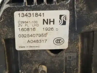 Автозапчастина б/у замок передніх дверей лівий для opel corsa e (x15) 1.4 (08, 68) посилання на oem iam 13431841  