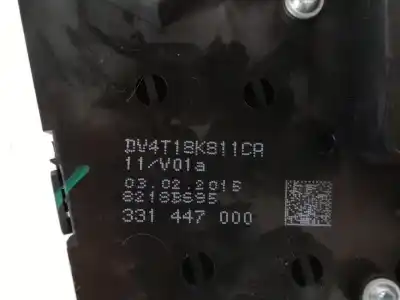 Second-hand car spare part radio control switch for ford kuga ii (dm2) 2.0 tdci 4x4 oem iam references dv4t18k811ca  