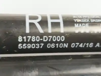 Автозапчастина б/у амортизаторі багажника/дверей для hyundai tucson (tl, tle) 1.7 crdi посилання на oem iam 81780d7000  