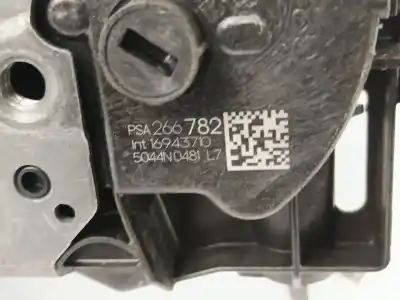 Second-hand car spare part left front door lock for citroen c3 aircross ii (2r_, 2c_) 1.2 puretech 110 (2rhnzb, 2rhnzw, 2rhnpx, 2rhnpj) oem iam references 266782  