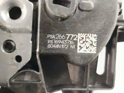 Автозапчастина б/у замок дверей заднього лівого для citroen c3 aircross ii (2r_, 2c_) 1.2 puretech 110 (2rhnzb, 2rhnzw, 2rhnpx, 2rhnpj) посилання на oem iam 266772  