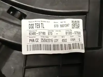 Автозапчастина б/у регулятор переднього правого скла для hyundai tucson (tl, tle) 1.7 crdi посилання на oem iam 82480d7180  