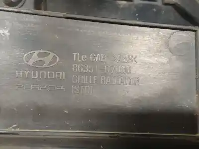 Автозапчастина б/у передня решіта для hyundai tucson (tl, tle) 1.7 crdi посилання на oem iam 86351d7000  
