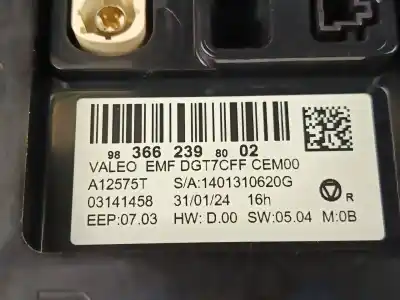 Peça sobressalente para automóvel em segunda mão display gps / multimídia por citroen c3 aircross ii (2r_, 2c_) 1.2 puretech 110 (2rhnzb, 2rhnzw, 2rhnpx, 2rhnpj) referências oem iam 9836623980  