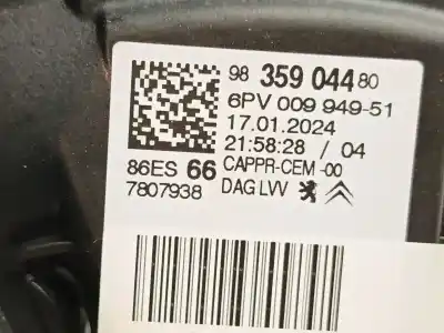 Second-hand car spare part potentiometer for citroen c3 aircross ii (2r_, 2c_) 1.2 puretech 110 (2rhnzb, 2rhnzw, 2rhnpx, 2rhnpj) oem iam references 9835904480  