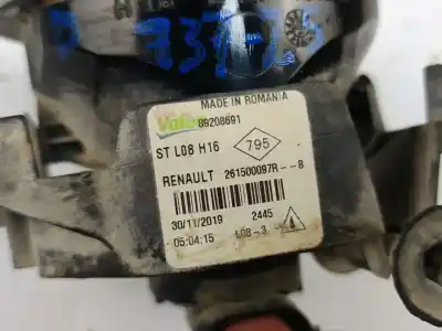 Автозапчастина б/у правий протитуман для renault scénic iii (jz0/1_) 1.2 tce (jz16) посилання на oem iam 261500097r  