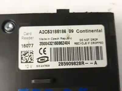 Автозапчастина б/у стартер для renault scénic iii (jz0/1_) 1.2 tce (jz16) посилання на oem iam 285909828r  