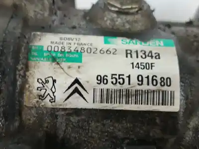 Pezzo di ricambio per auto di seconda mano compressore aria condizionata per citroen c3 i (fc_, fn_) 1.4 hdi riferimenti oem iam 1450f 9655191680 