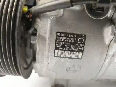 Автозапчастина б/у компресор кондиционера для renault scénic iii (jz0/1_) 1.2 tce (jz16) посилання на oem iam 926004eb0a  