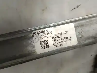 Second-hand car spare part driver left window regulator for seat leon (1m1) 1.9 tdi oem iam references 1m0837461  