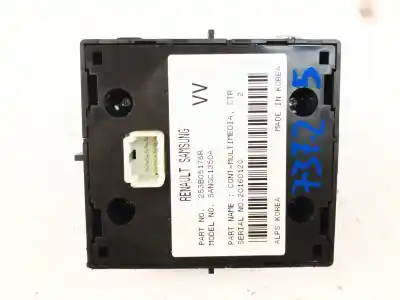 Автозапчастина б/у многофункційне управління для renault scénic iii (jz0/1_) 1.2 tce (jz16) посилання на oem iam 253b05176r  