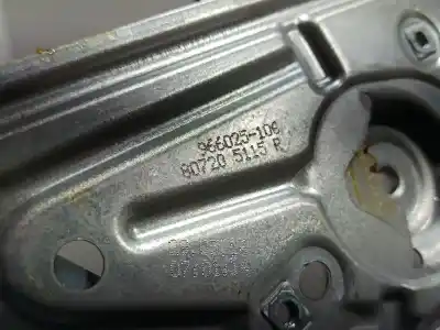 Автозапчастина б/у регулятор переднього правого скла для renault scénic iii (jz0/1_) 1.2 tce (jz16) посилання на oem iam 807205115r  