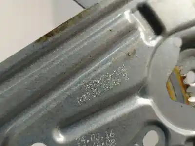 Автозапчастина б/у регулятор скла заднього правого для renault scénic iii (jz0/1_) 1.2 tce (jz16) посилання на oem iam 827208148r  