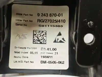 Peça sobressalente para automóvel em segunda mão quadrante por mini mini countryman (r60) cooper d referências oem iam 9243870  