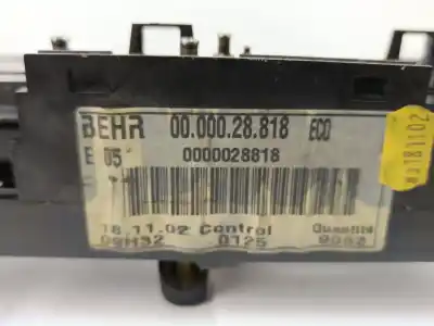 Автозапчастина б/у контроль опалення / кондиціонації для fiat scudo furgón (220_) 2.0 jtd посилання на oem iam 0000028818  