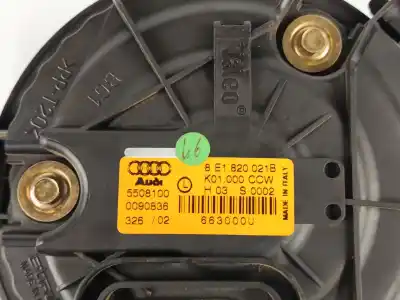 Peça sobressalente para automóvel em segunda mão motor de sofagem por audi a4 b6 (8e2) 1.8 t referências oem iam 8e1820021b  