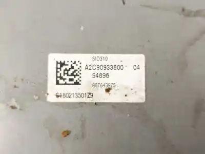 Second-hand car spare part ecu engine control for renault scénic iv (j9_) 1.5 dci 110 oem iam references 237107343r  