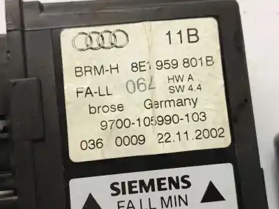 Second-hand car spare part left front window motor for audi a4 b6 (8e2) 1.8 t oem iam references 8e1959801b  