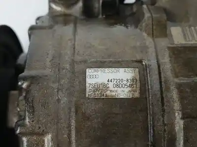 Second-hand car spare part air conditioning compressor for audi a4 b6 (8e2) 1.8 t oem iam references 7seu16c  