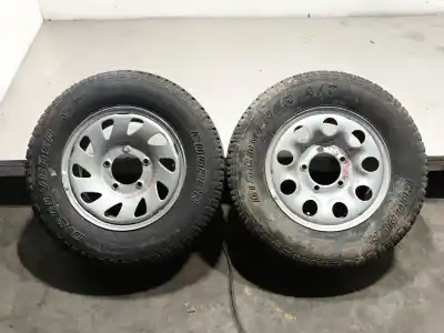 Peça sobressalente para automóvel em segunda mão pneu por santana 300/350 2.0 tdi 4x4 referências oem iam 195/80 r15 96t