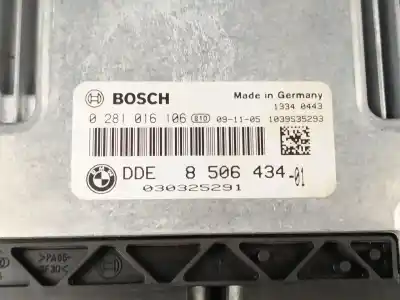 Second-hand car spare part ecu engine control for bmw 1 (e87) 118 d oem iam references 0281016106  