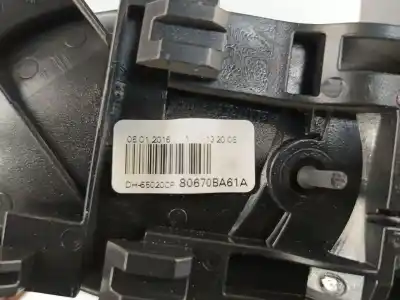 Second-hand car spare part interior right front handle for nissan note (e12) 1.2 oem iam references 80670ba61a  