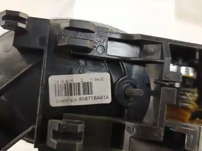 Second-hand car spare part interior left front handle for nissan note (e12) 1.2 oem iam references 80671ba61a  