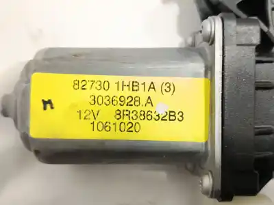 Second-hand car spare part passenger side right window regulator for nissan note (e12) 1.2 oem iam references 827301hb1a  