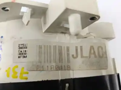 Pièce détachée automobile d'occasion commande de chauffage / climatisation pour nissan note (e12) 1.2 références oem iam 275103vv2a  