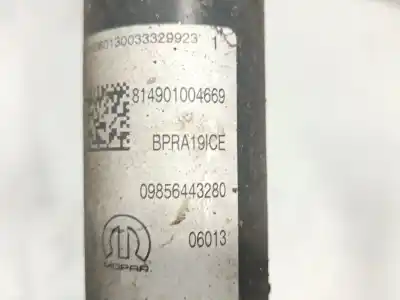 Peça sobressalente para automóvel em segunda mão amortecedor traseiro esquerdo por jeep avenger (j2) electric referências oem iam 09856443280  