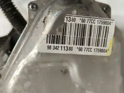 Peça sobressalente para automóvel em segunda mão caixa de direção por jeep avenger (j2) electric referências oem iam 9834211380  