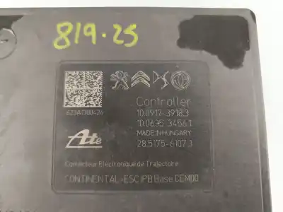 Peça sobressalente para automóvel em segunda mão boitier de commande de abs por jeep avenger (j2) electric referências oem iam 9857530580  