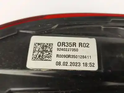 Second-hand car spare part right tailgate light for kia xceed (cd) 1.0 t-gdi oem iam references 92402j7350  