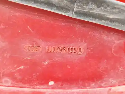 Second-hand car spare part left tailgate light for audi a3 (8l1) 1.9 tdi oem iam references 8l0945095a  
