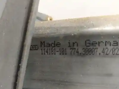 Second-hand car spare part driver left window regulator for audi a3 (8l1) 1.9 tdi oem iam references 8l3837461  