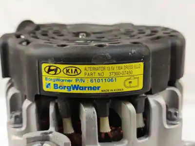 Peça sobressalente para automóvel em segunda mão alternador por kia xceed (cd) 1.0 t-gdi referências oem iam 37300d7450  