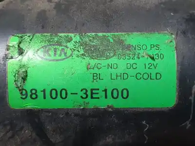 Second-hand car spare part front windshield wiper motor for kia sorento 2.5 crdi concept oem iam references 981003e100