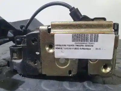Автозапчастина б/у замок заднього правого дверя для renault laguna ii bg0 authentique посилання на oem iam   