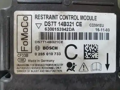 Pezzo di ricambio per auto di seconda mano centralina airbag per ford mondeo lim. business edition riferimenti oem iam ds7t14b321ce