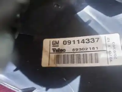 Gebrauchtes Autoersatzteil Heckleuchte Rechts zum OPEL CORSA C CORSA C OEM-IAM-Referenzen 09114337  