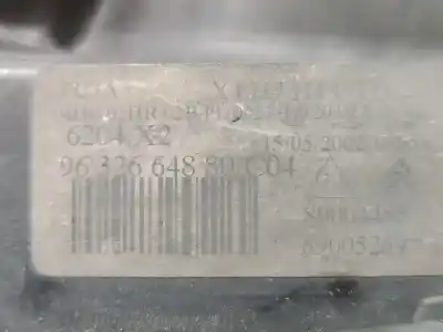 Second-hand car spare part left headlight for citroen c5 berlina 2.0 hdi sx oem iam references 9632664880  