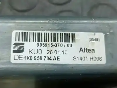 Peça sobressalente para automóvel em segunda mão motor elevador vidro traseiro direito por seat altea xl (5p5) family referências oem iam 1k0959704ae
