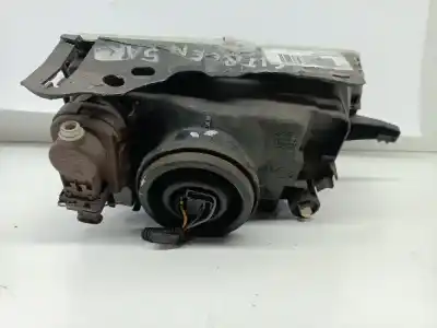 Second-hand car spare part left headlight for citroen saxo mod 1.5 d - nº3672-lado izquierdo - oscuro - rojo con detalle. portalamparas regular oem iam references 8820170  