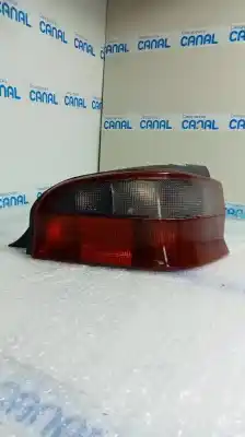 Second-hand car spare part right tailgate light for citroen saxo mod 1.5 d - nº3672-lado izquierdo - oscuro - rojo con detalle. portalamparas regular oem iam references 2530  