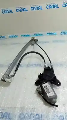 Second-hand car spare part driver left window regulator for citroen saxo mod 1.5 d - nº3672-lado izquierdo - oscuro - rojo con detalle. portalamparas regular oem iam references 111049  