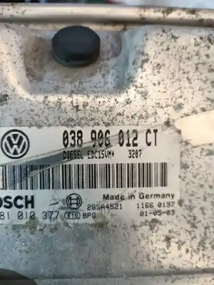 Second-hand car spare part ecu engine control for volkswagen polo berlina (6n2) conceptline oem iam references 038906012ct