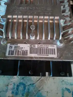 Peça sobressalente para automóvel em segunda mão Centralina De Motor Uce por CITROEN C5 BERLINA Exclusive Referências OEM IAM 9662331580  