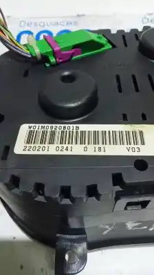 Pezzo di ricambio per auto di seconda mano pannello degli strumenti per seat leon (1m1) 1m1 riferimenti oem iam 1m0920801b  
